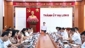 BTV Thành ủy nghe và cho ý kiến vào phương án quy hoạch khu trung tâm 10 xã của Thành phố